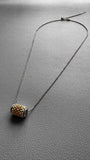 Almorofel Necklace: Silver Mixed Metal