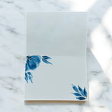Blue Bloom: Hand-Painted Card