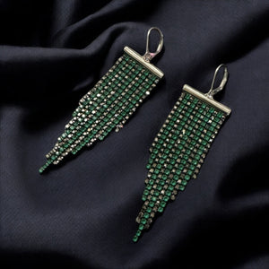 Grand Nightjade Lumina Earrings