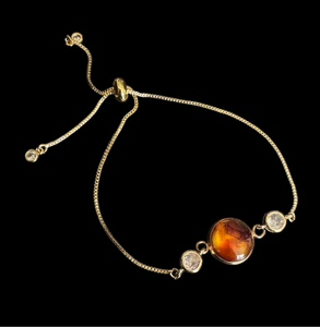 Tortoise Shell Cab Bracelet