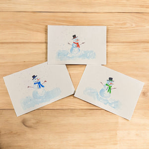 Snowman Greeting Card