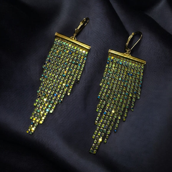 Grand Peacock Lumina Earrings