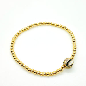 Onyx Eye Bracelet